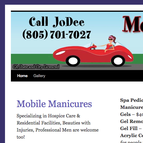 JoDee's Mobile Manicures